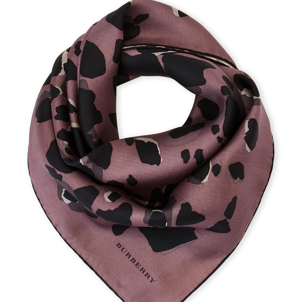 BURBERRY SILK SCARF-BRAND NEW!!